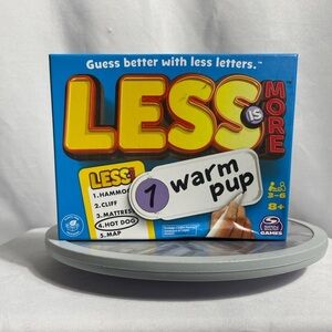 Less Is More Family Party Guessing Game By Spin Master
